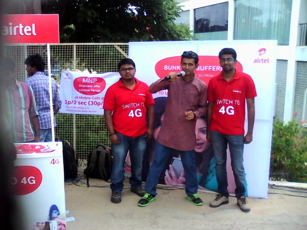 TalentworldUday...Airtel Launch