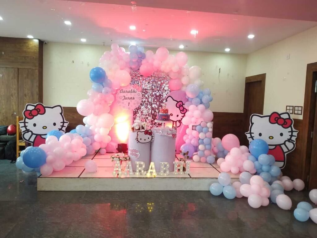 1st-year Talentworld Hello Kitty Theme Birthday party