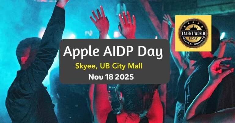 Apple AIDP day--Uday Kanatur Talentworld