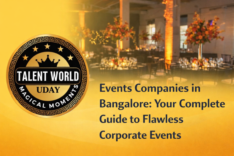 Events Companies in Bangalore