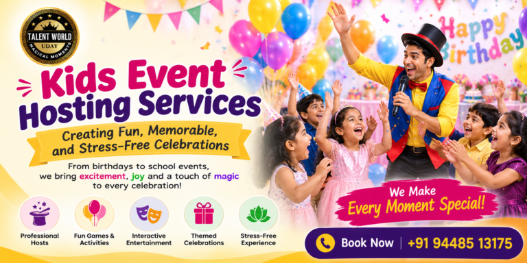 kids event hosting services