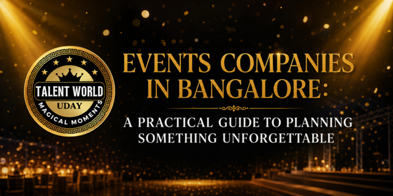 Events Companies in Bangalore