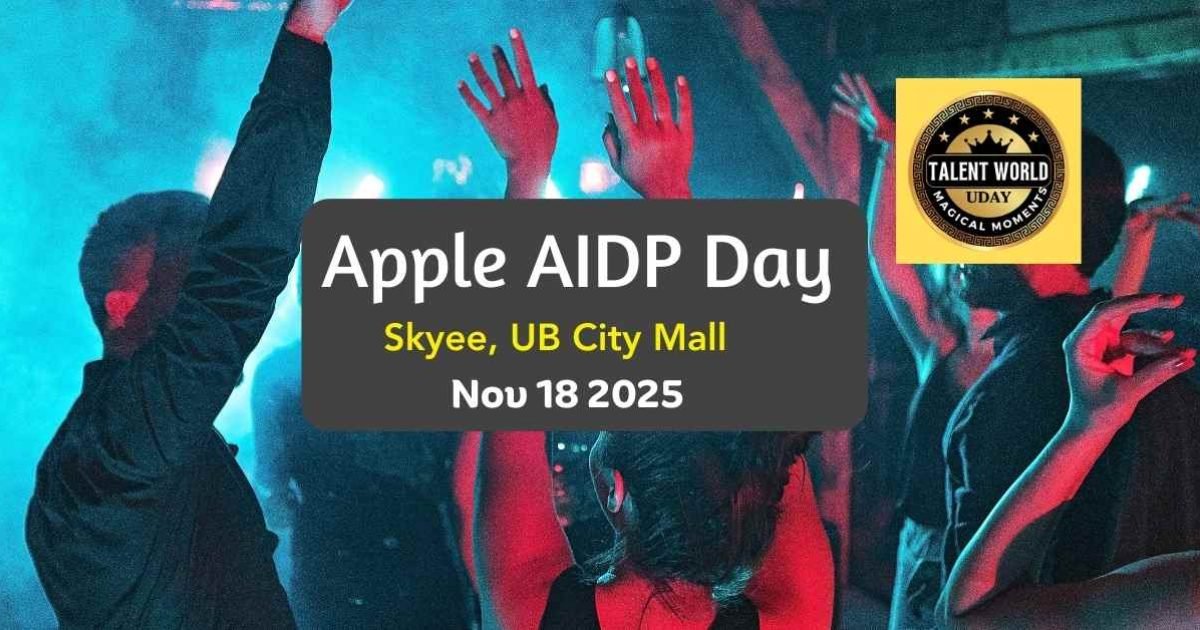 Apple AIDP day--Uday Kanatur Talentworld