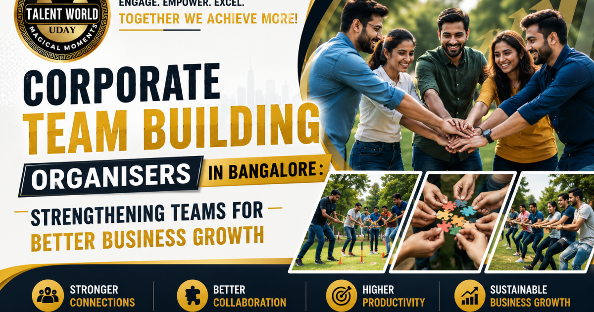 Corporate team building organisers Bangalore