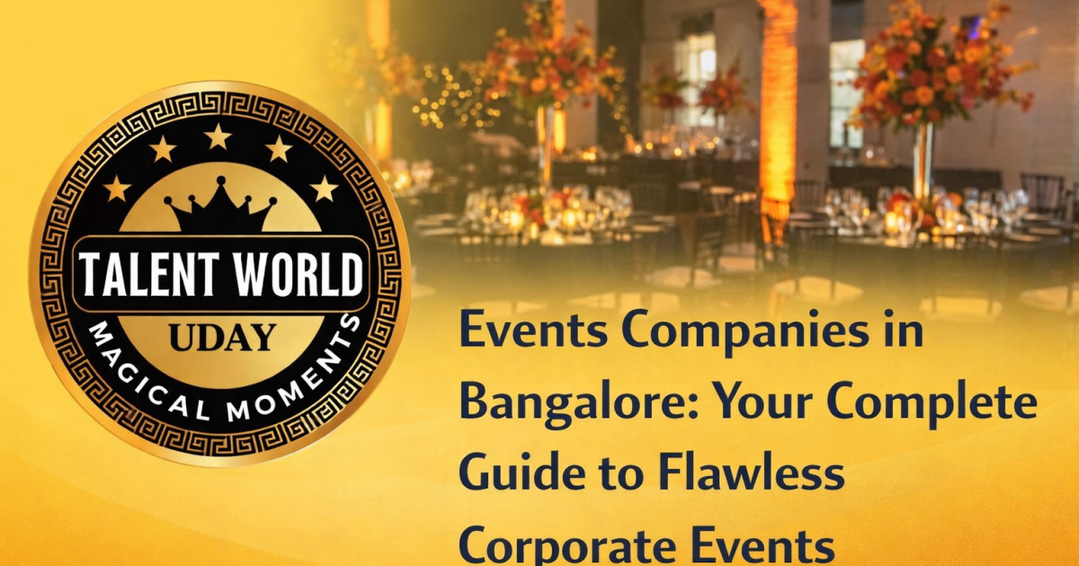 Events Companies in Bangalore