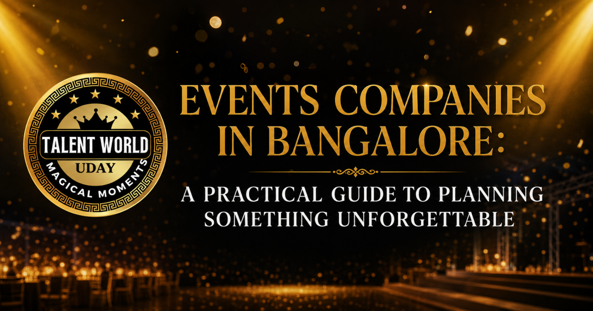 Events Companies in Bangalore