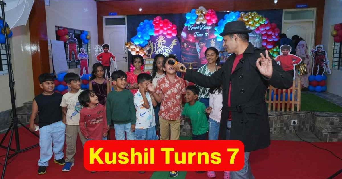 Kushil turns 7 Birthday party by Talentworld
