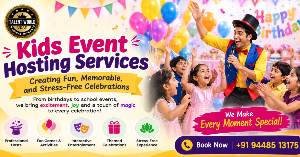 kids event hosting services